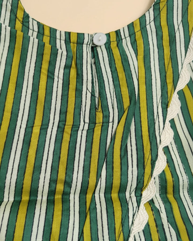 Pure Cotton Co-ord set back side 