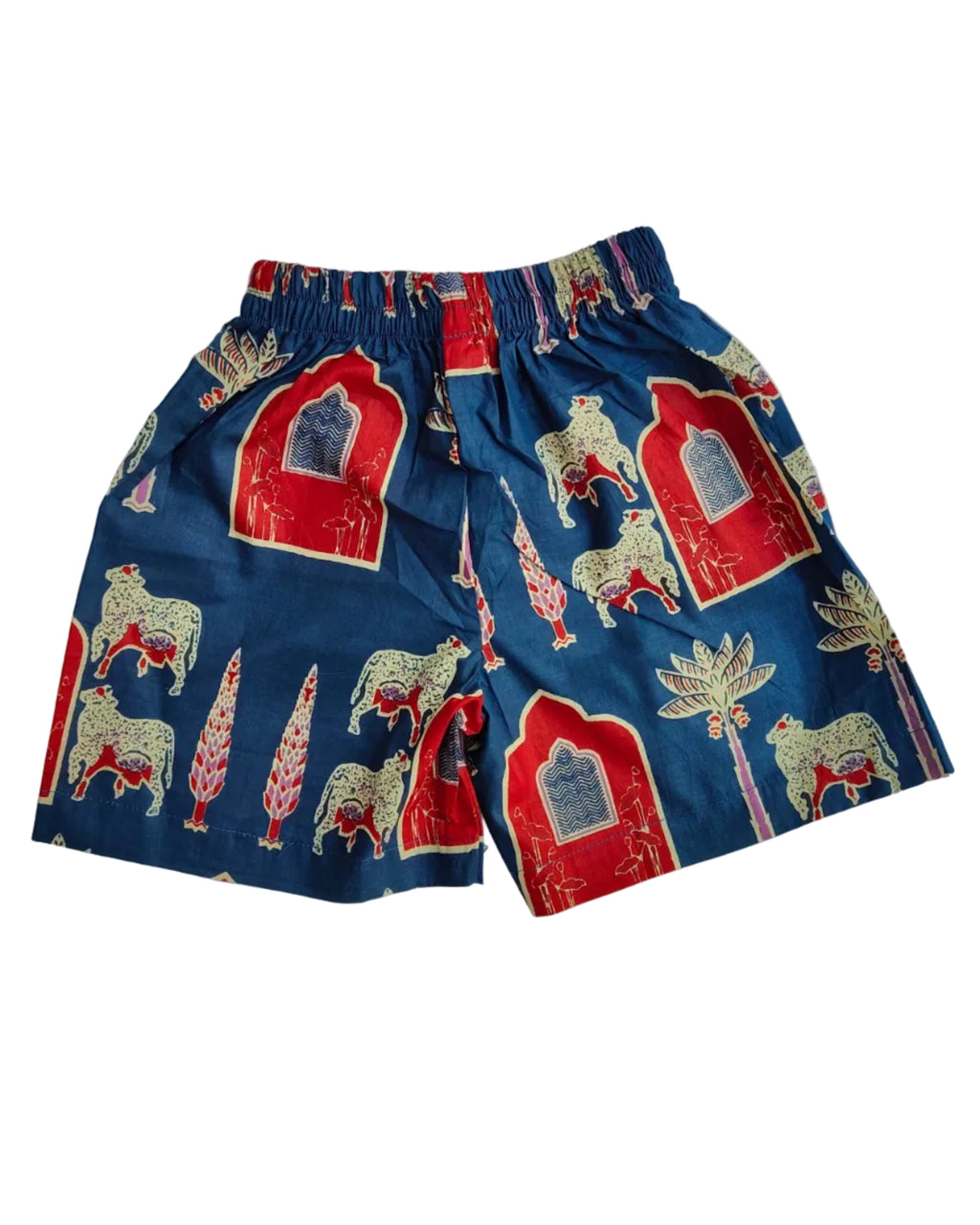 SnugBug Colorful cotton elasticated shorts